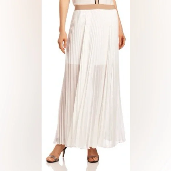BCBG Estel Pleaded Maxi Skirt - Picture 3 of 4